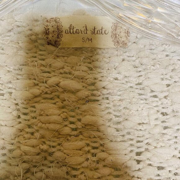 Altar’d State Striped Chunky Knit Oversized Sweater Sz S/M - Picture 4 of 4